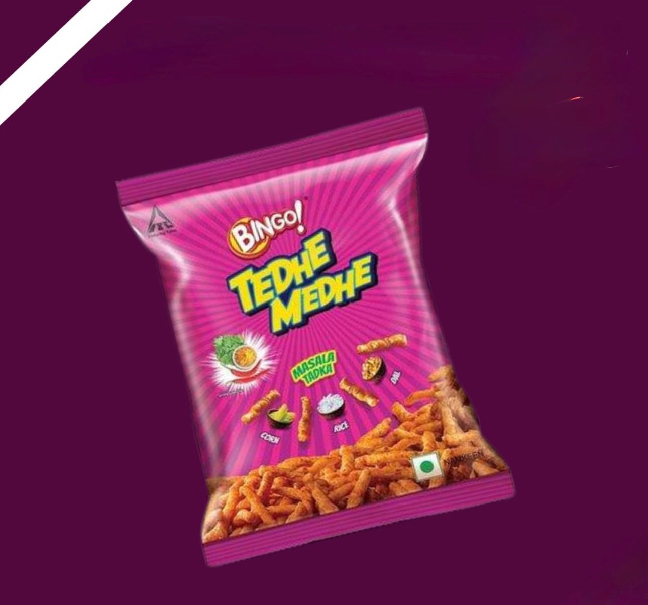 Bingo Tedhe Medhe – Masala Tadka Snack